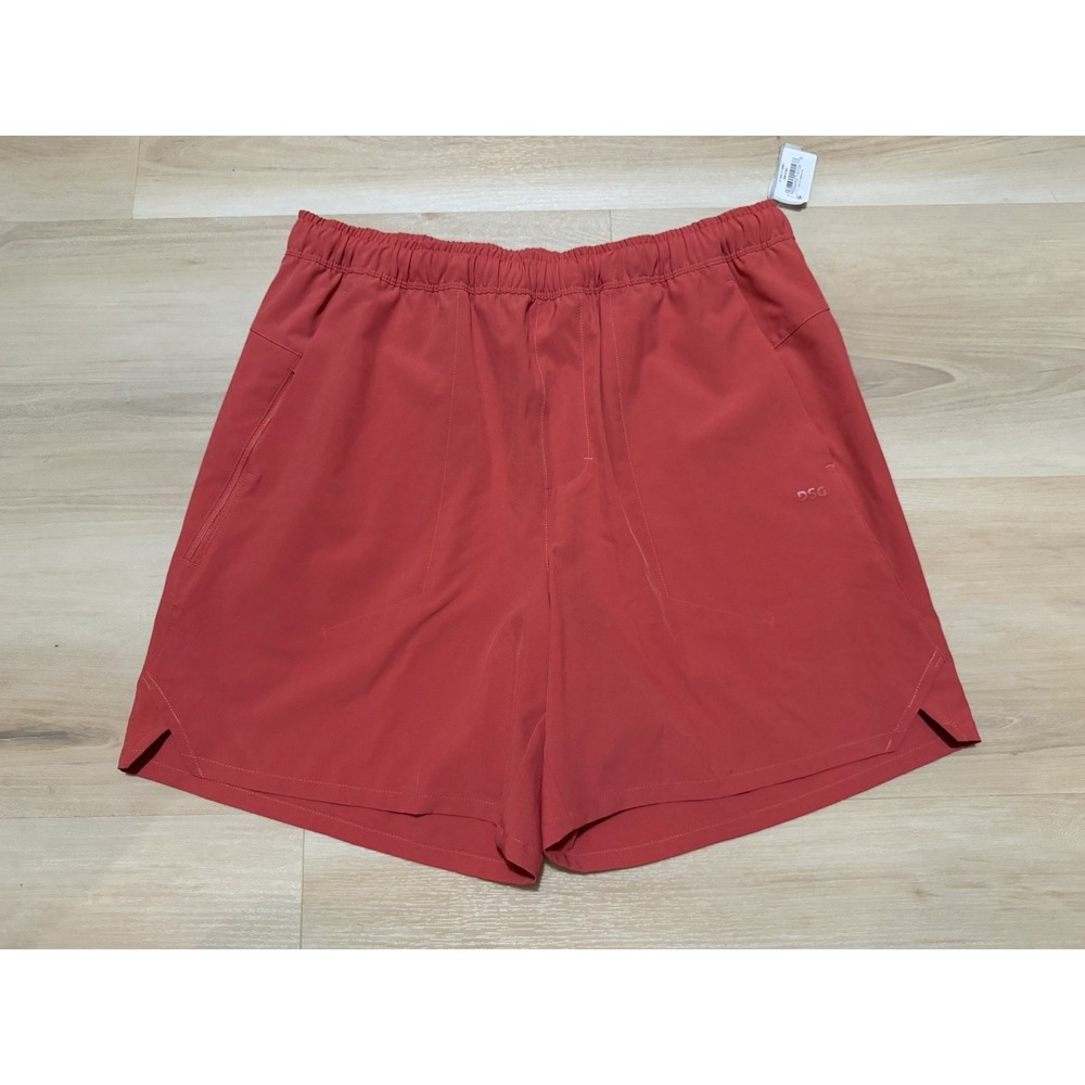 NWOT DSG Mens 6" Agility Short Dark Coral Red Size Medium Unlined Shorts